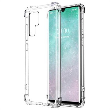 Krasbestendig Huawei P30 Pro Hybrid Case Doorzichtig huismerk kopen in de aanbieding