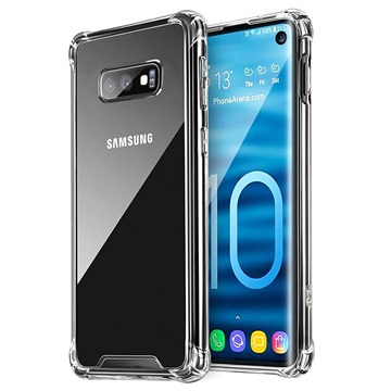 Krasbestendig Samsung Galaxy S10E Hybrid Case Doorzichtig huismerk kopen in de aanbieding