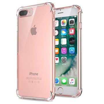 Krasbestendig iPhone 7 Plus-iPhone 8 Plus Hybrid Case Kristalhelder