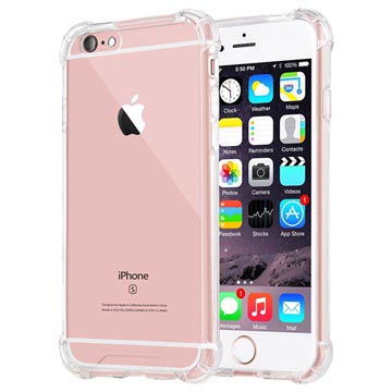 Krasbestendig iPhone 6 Plus-6S Plus Hybrid Case Kristalhelder