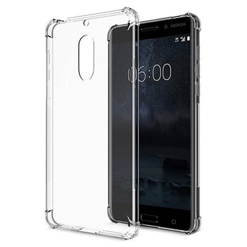 Krasbestendig Nokia 5 Hybrid Case Kristalhelder huismerk kopen in de aanbieding