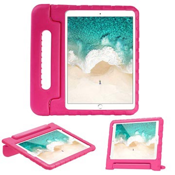 Shockproof iPad Pro 10.5 Kinder-Draagcover Hot Pink