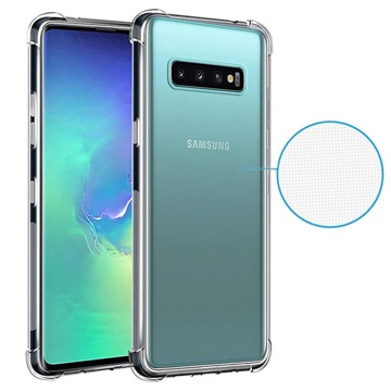 Schokbestendig Samsung Galaxy S10+ TPU Hoesje Doorzichtig