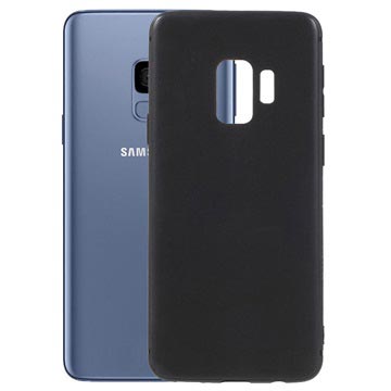 Samsung Galaxy S9 Flexibele Siliconen Hoesje Zwart