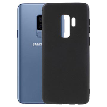 Samsung Galaxy S9+ Flexibele Siliconen Hoesje Zwart
