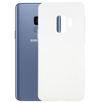Samsung Galaxy S9 Flexibele Siliconen Hoesje Wit