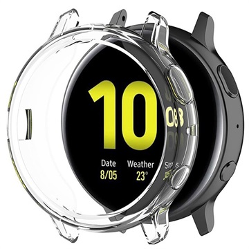 Samsung Galaxy Watch Active2 Siliconen Hoesje 44mm Doorzichtig
