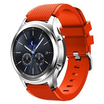 Samsung Gear S3 Silicone Sport Armband Oranje