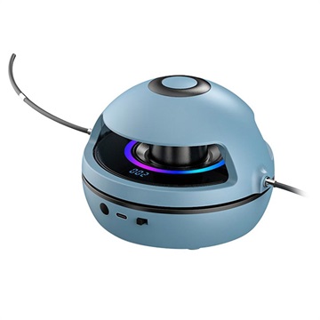 Touwtjespringen Machine met Bluetooth Speaker en LED Licht Blauw