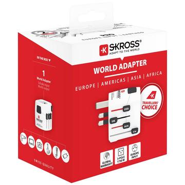 S-Kross Pro World Travel Adapter Wit