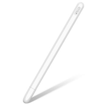 Antislip Apple Pencil (2nd Generation) Siliconen Hoesje Wit