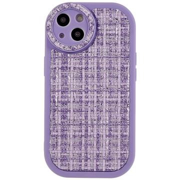 Canvas iPhone 14 Plus TPU Case - Paars