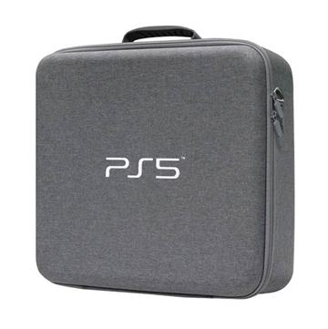 Sony Playstation 5 Draagbare EVA Tas (Geopende verpakking Uitstekend) Grijs