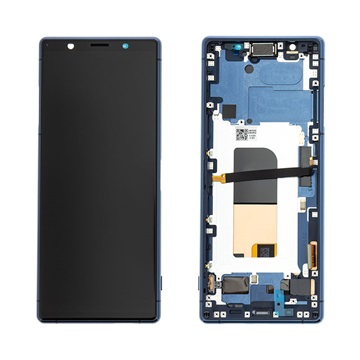 Sony Xperia 5 Voorzijde Cover & LCD Display 1319-9384 Blauw