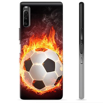 Sony Xperia L4 TPU Case Football Flame