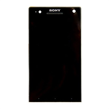 Sony Xperia S Front Cover Lcd Display Zwart huismerk kopen in de aanbieding