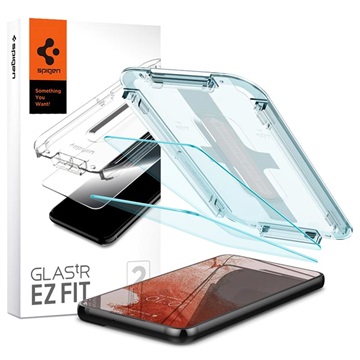 Spigen Glas.tR Ez Fit Samsung Galaxy S22 5G Screenprotector 2 St.