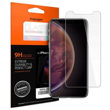 Spigen Glastr Iphone X Xs Glazen Screenprotector 9H Doorzichtig huismerk kopen in de aanbieding