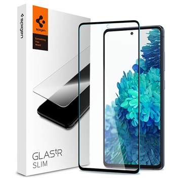 Spigen Glas.tR Slim Samsung Galaxy S20 FE Glazen Screenprotector Zwart
