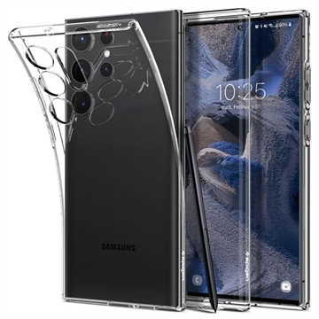 Spigen Liquid Crystal Samsung Galaxy S23 Ultra 5G TPU Case Doorzichtig