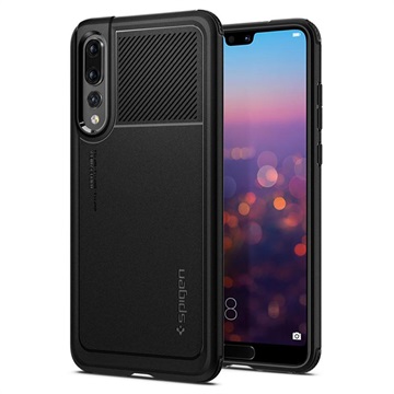 Spigen Marked Armor Huawei P20 Pro Tpu Case Mat Zwart huismerk kopen in de aanbieding