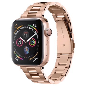 Spigen Modern Fit Apple Watch 9/8/SE (2022)/7/SE/6/5/4/3/2/1 Bandje - 41mm/40mm/38mm - Roségoud