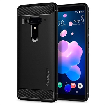 Spigen Rugged Armor Htc U12 Cover Zwart huismerk kopen in de aanbieding