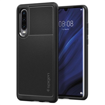 Spigen Rugged Armor Huawei P30 Cover Zwart huismerk kopen in de aanbieding