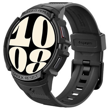 Samsung Galaxy Watch6 Spigen Rugged Armor Pro TPU Case 44mm Zwart