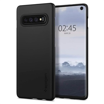 Spigen Thin Fit Samsung Galaxy S10 Cover Zwart huismerk kopen in de aanbieding