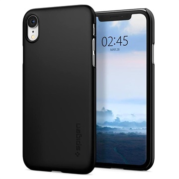 Iphone Xr Spigen Thin Fit Cover Zwart huismerk kopen in de aanbieding