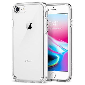Spigen Ultra Hybrid 2 Apple iPhone 8 Case Transparant voor iPhone 7, iPhone 8