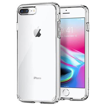 Spigen Ultra Hybrid 2 Apple iPhone 8 Plus Case Transparant voor iPhone 7 Plus, iPhone 8 Plus