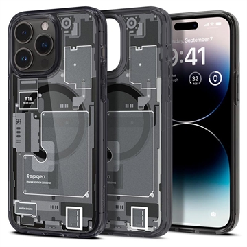 Spigen Ultra Hybrid MagFit iPhone 14 Pro Hoesje Zero One