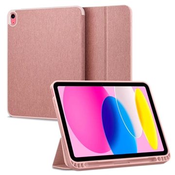 Spigen Urban Fit iPad (2022) Smart Folio Case Rose Gold