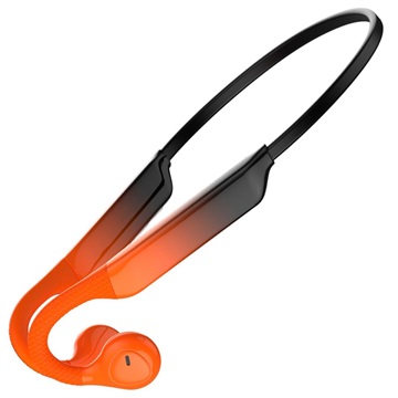 Sports Bluetooth 5.0 Air Conduction Koptelefoon K9 Oranje-Zwart