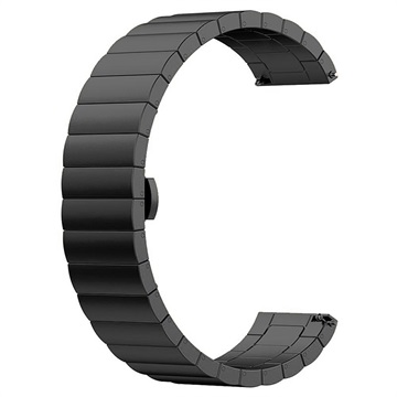 Huawei Watch GT Roestvrij Staal Horlogeband met Butterfly Gesp Zwart