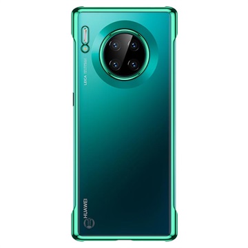 Sulada Plating Frameloze Huawei Mate 30 Cover Groen-Transparant