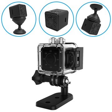 Super Mini Full HD Action Camera met Nachtweergave SQ13 Zwart