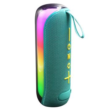 T&G TG-384 Mini Draagbare Bluetooth Luidspreker RGB Licht Draadloze Muziek Subwoofer Ondersteuning T