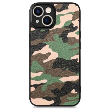 Camouflage Series iPhone 14 Plus Hybrid Case Groen