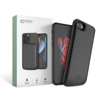 iPhone 6-6S-7-8-SE (2020)-SE (2022) Tech-Protect Powercase Batterij Case Zwart