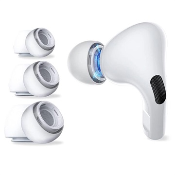 Tech-Protect AirPods Pro Siliconen Oortips S, M, L Wit