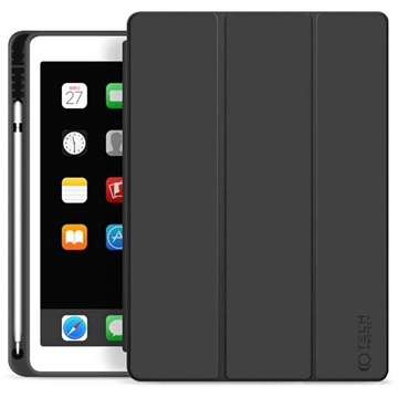 iPad 10.2 2019-2020-2021 Tech-Protect SmartCase Pen Folio Case Zwart