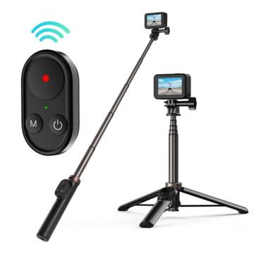 Telesin TE-RCSS-001 Smartphones-Sportcamera's Selfie Stick w. Bluetooth afstandsbediening