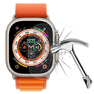 Apple Watch Ultra Glazen Screenprotector 49mm