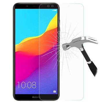 Huawei Y7 Prime (2018) Glazen Screenprotector Kristalhelder