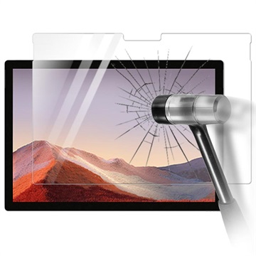 Microsoft Surface Pro 7 Glazen Screenprotector 9H, 0.3mm Doorzichtig