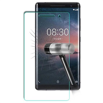 Nokia 8 Sirocco Glazen Screenprotector 9H 03Mm 25D Doorzichtig huismerk kopen in de aanbieding