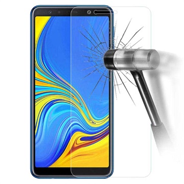 Samsung Galaxy A7 (2018) Glazen Screenprotector 9H Doorzichtig